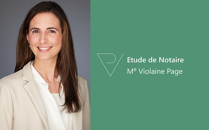 Logo de Etude de Notaire - Me Violaine Page